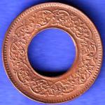 British India 1944 Lahor mint One Pice copper coin SK177