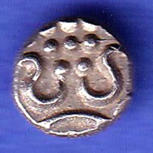 TRAVANCORE STATE Ayilyam Thirunal Rani Gouri Lakshmi Bayi Fanam SK631