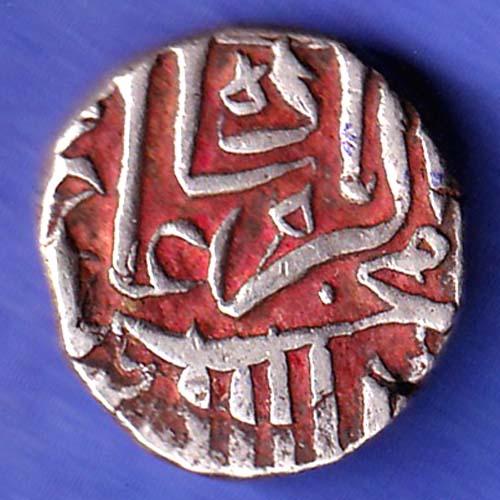 Mughal Akbar Mahmudi Silver Coin SK800