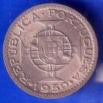 Portuguese India 60 Centavos 1959 coin ANH3018