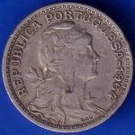 Republica Portugal 50 centavos 1968 rare coin ANH1316