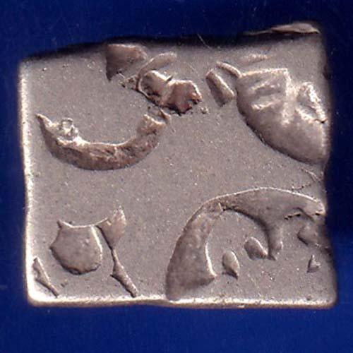 ancient indina mauryan period ashoka 600 bc silver punchmark coin ANH133