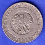 Poland 20 Zlotys POLSKA·RZECZPOSPOLITA·LUDOWA 1973 HSK969