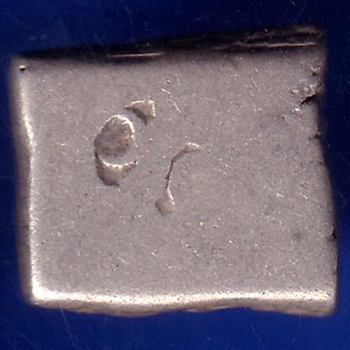 ancient indina mauryan period ashoka 600 bc silver punchmark coin ANH133