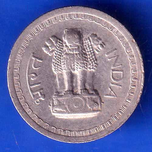 Republic India 1962 BOMBAY MINT 25 Paise Coin ANH2866