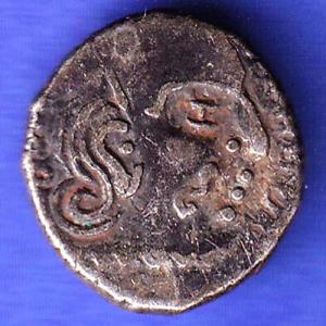 Ancient India Kshtrap Dynasty Kings Portrait Silver Coin SK138