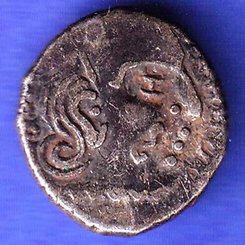 Ancient India Kshtrap Dynasty Kings Portrait Silver Coin SK138