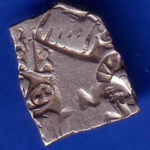 Ancient India Mauryan Period Magadh Dynasty Silver Punchmark ANH1321