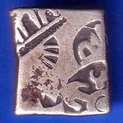 Ancient India Mauryan Period Magadh Dynasty Silver Punchmark ANH2122
