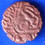 Ancient India Raja Raj Chola Chola Octopus Man Coin ANH2620