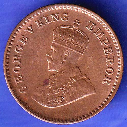 BRITISH INDIA 1933 1/12 ANNA GEORGE VI COPPER COIN SK601