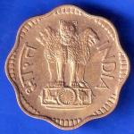 Republic India 1971 Ten Paise bombay mint Coin ANH2521