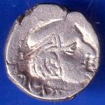 Ancient India Kshatrap Dynasty Kings Portrait Silver Coin ANH2180