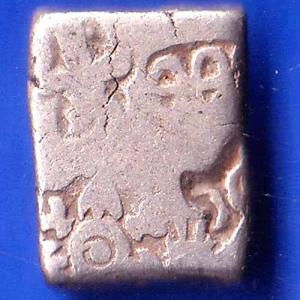 Ancient India Mauryan Period Magadh Dynasty Silver Punchmark ANH2474
