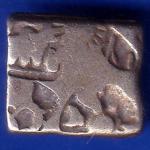 Ancient India Mauryan Period Magadh Dynasty Silver Punchmark ANH1225