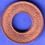 British India 1944 Lahor mint One Pice copper coin SK199