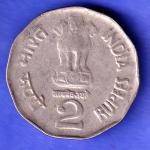 Republic India 2001 NOIDA MINT Dr Syama Prasad Mukharjee Centenary 2 Rupee Coin SK230