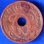 5 Øre – Christian X konge af danmark 1934 ANH2227