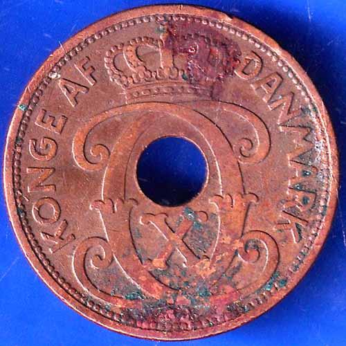 5 Øre – Christian X konge af danmark 1934 ANH2227