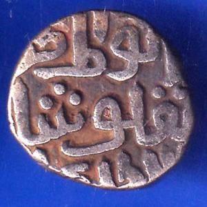 DELHI SULTAN TUGHLOUQUE SHAH 4 GANI COIN ANH2429