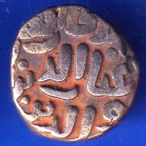 DELHI SULTAN TUGHLOUQUE SHAH 4 GANI COIN ANH2429
