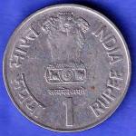 Republic India 2003 HYDERABAD Mint Bholu The Guard 150 Glorious Years Of Railway 2 Rupee Coin HSK588