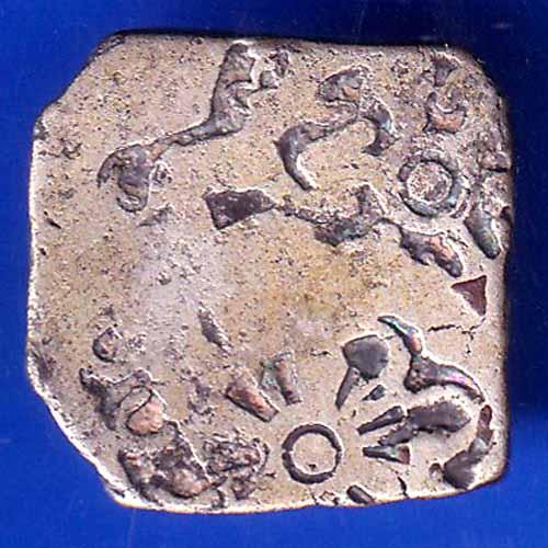 Ancient India Mauryan Period Magadh Dynasty Silver Punchmark ANH1981