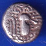 ANCIENT INDIA GADHAYA DYNASTY KING PORTRAIT COIN ANH2431