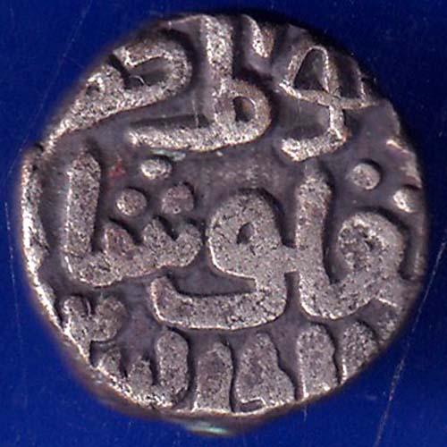 DELHI SULTAN TUGHLOUQUE SHAH BILLON 4 GANI RARE COIN ANH146