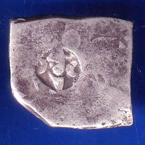 Ancient India Mauryan Period Magadh Dynasty Silver Punchmark ANH2782