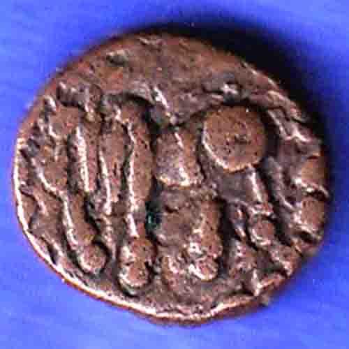 ANCIENT INDIA NAGAS OF PADMAVATI GANPATI NAGA RARE COIN HSK592