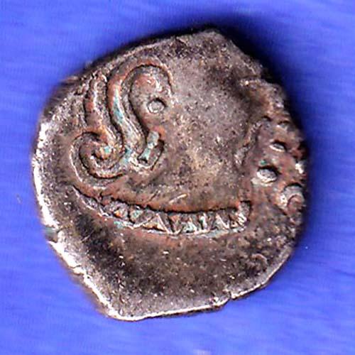 Ancient India Kshtrap Dynasty Kings Portrait Silver Coin SK238