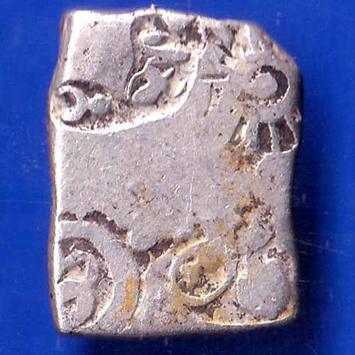 Ancient India Mauryan Period Magadh Dynasty Silver Punchmark ANH2035
