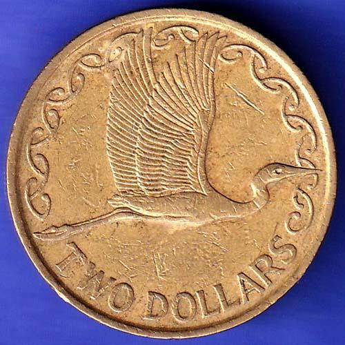 New Zealand 2 Dollars Elizabeth II 1990 HSK933