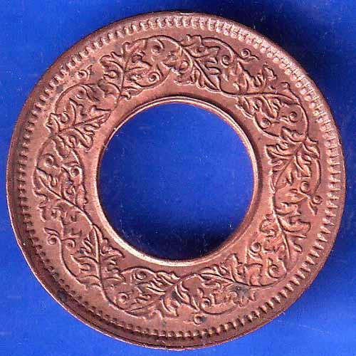 British India 1947 Bombay Mint  George Vi One Pice Copper Coin ANH2052