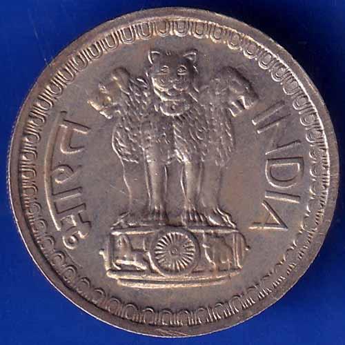 1974 BOMBAY MINT Republic India 50 Paise Coin ANH1486