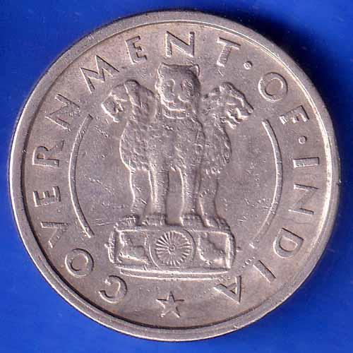 Governnment Of India 1950 Bombay Mint One Rupee Coin ANH2878