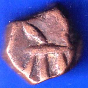 Radhanpur State Jorawar Khan Copper Paisa ANH2440