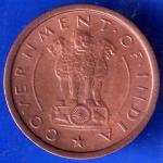 Governnment Of India 1954 Bombay Mint One Pice Coin ANH394