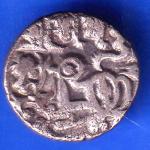 DELHI SULTAN SAMANT DEVA HORSE MAN & BULL TYPE COIN ANH2589