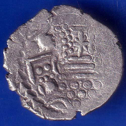 ANCIENT INDIA INDO SASSANIAN SRI HA SERIES RAJASTHAN RARE SILVER Coin ANH1344