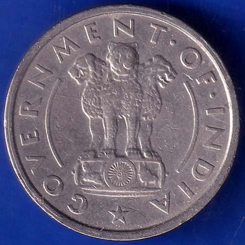 Governnment Of India 1950 Bombay Mint One Rupee Coin ANH545
