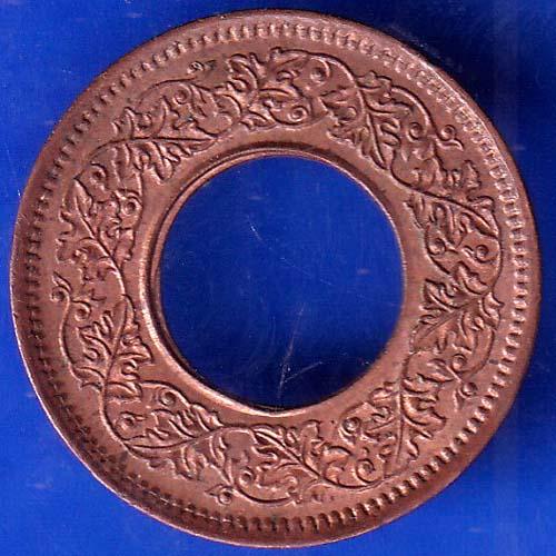 British India 1947 George Vi One Pice Copper Coin ANH451