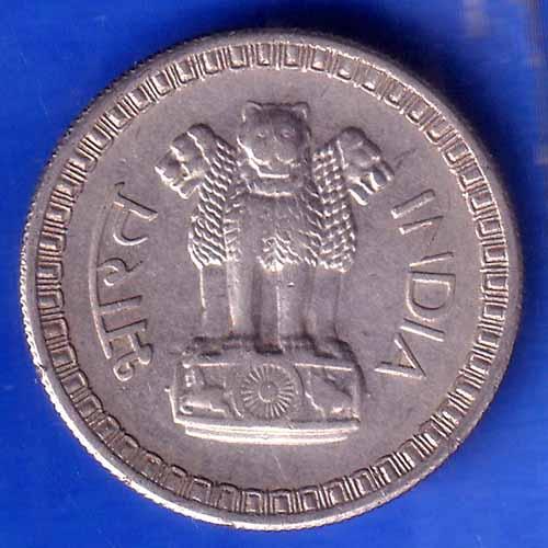 Republic india 1967 BOMBAY MINT 50 paisa coin ANH2845