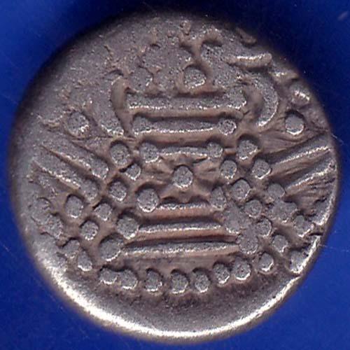 Ancient India Gadhaya Dynasty King Portrait Coin ANH744