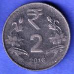 republic india 2016 NOIDA MINT TWO RUPEE COIN SK453