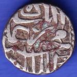 Mughal Akbar Mahmudi Silver Coin SK657