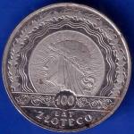 MEDAL - NUMIZMAT - 100 LAT ZŁOTEGO Z ALBUMEM DZIEJE ZŁOTEGO ANH1204