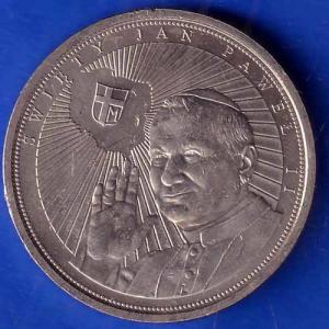 KAROL WOJTYLA 1920-2020 JAN PAWEL II RARE COIN ANH1151