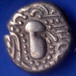 Ancient India Gadhaya Dynasty King Portrait Coin ANH549